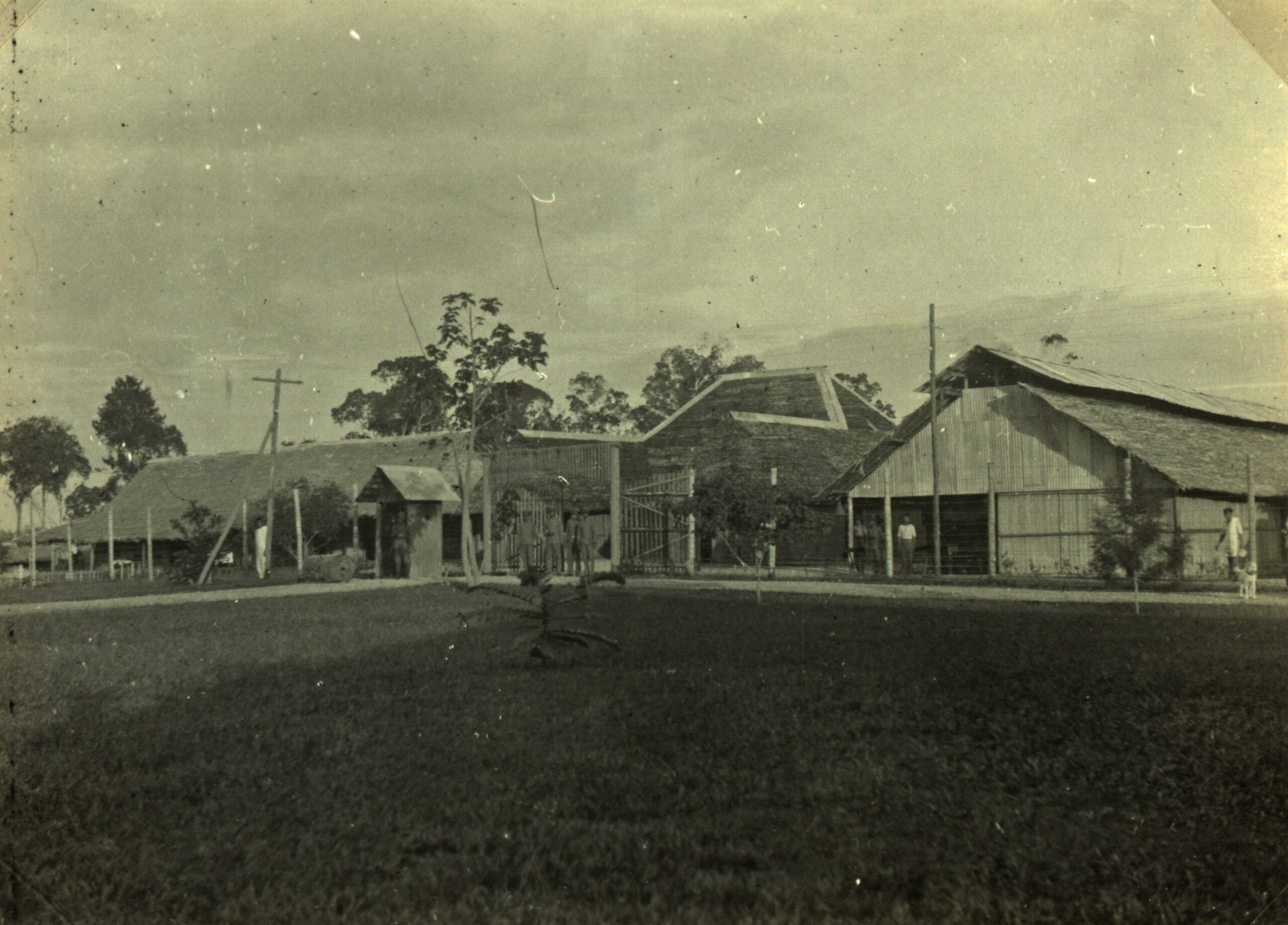 Gebouwen in Boven Digoel