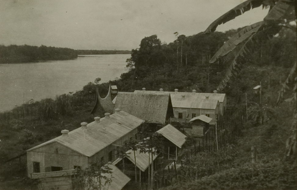 Gebouwen van Kamp Jodensavanne